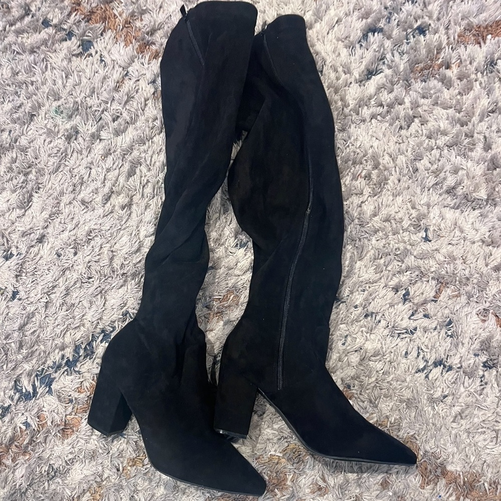Black boots